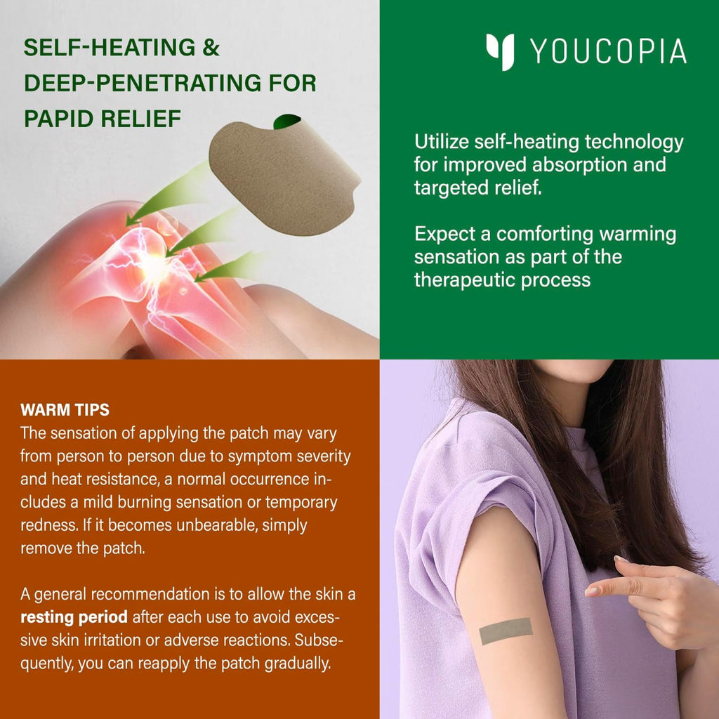 Knee Relief Heat Patches