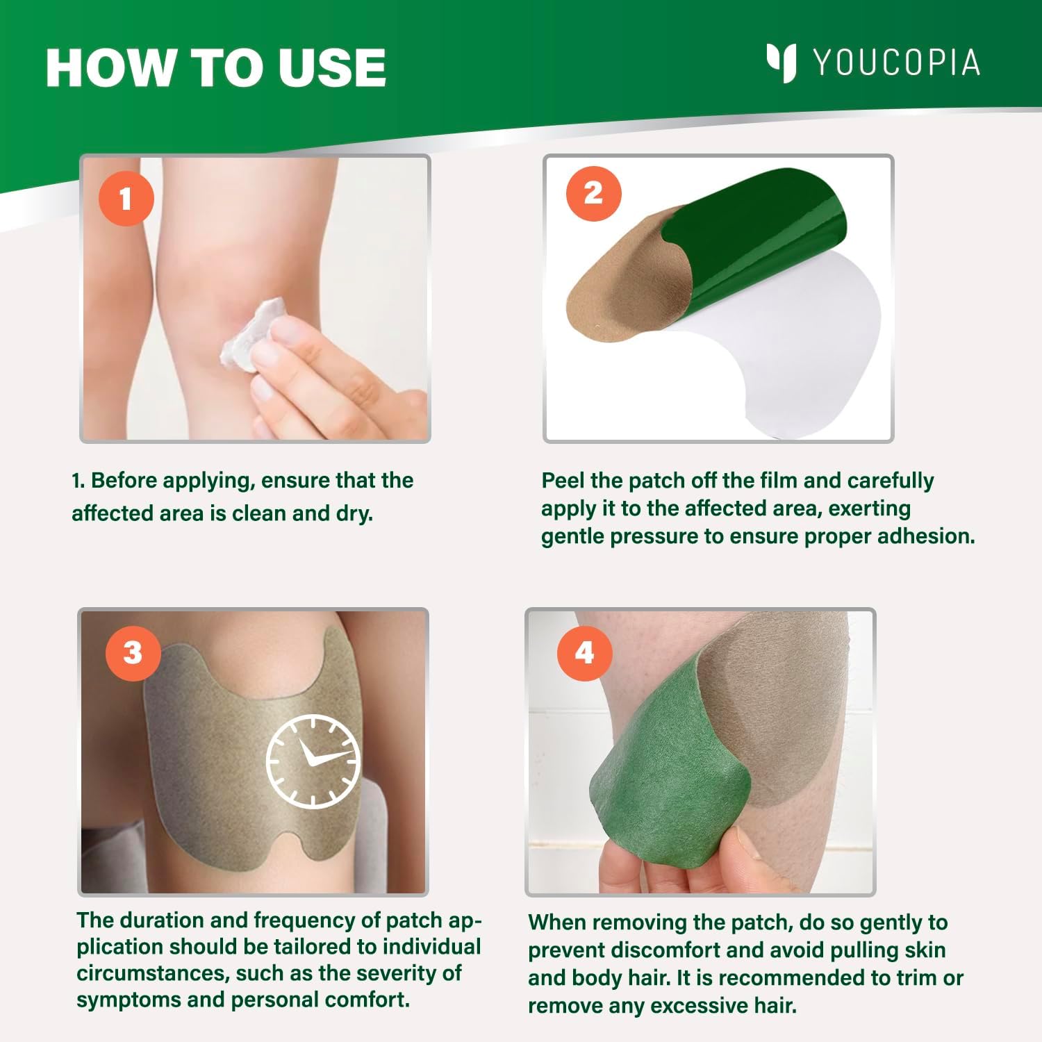 Knee Relief Heat Patches